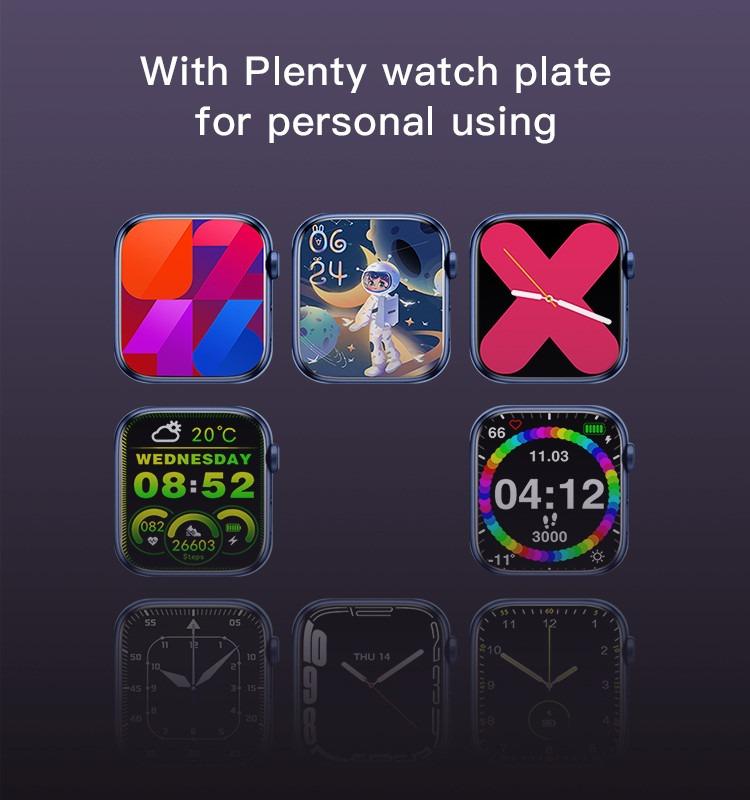 Product Introduction of Yesido IO17 1.89 inch IPS Screen IP67 Waterproof Smart Watch, Support Blood Pressure Monitoring Devices Wearable Smartphone Wristwatch 1