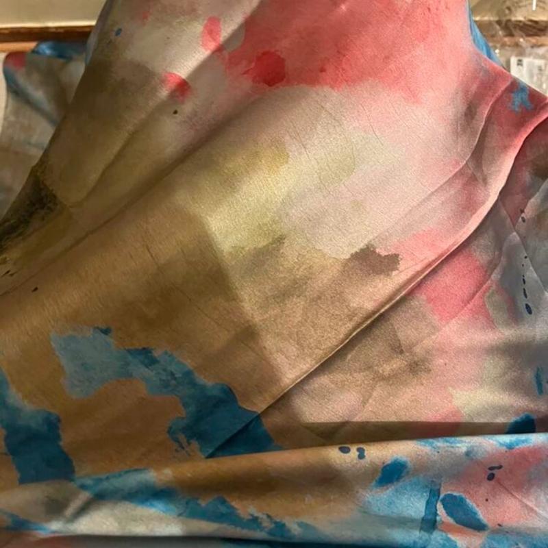 Luxe Modal Non Slip Ombre Marble Hijab Headscarf 1