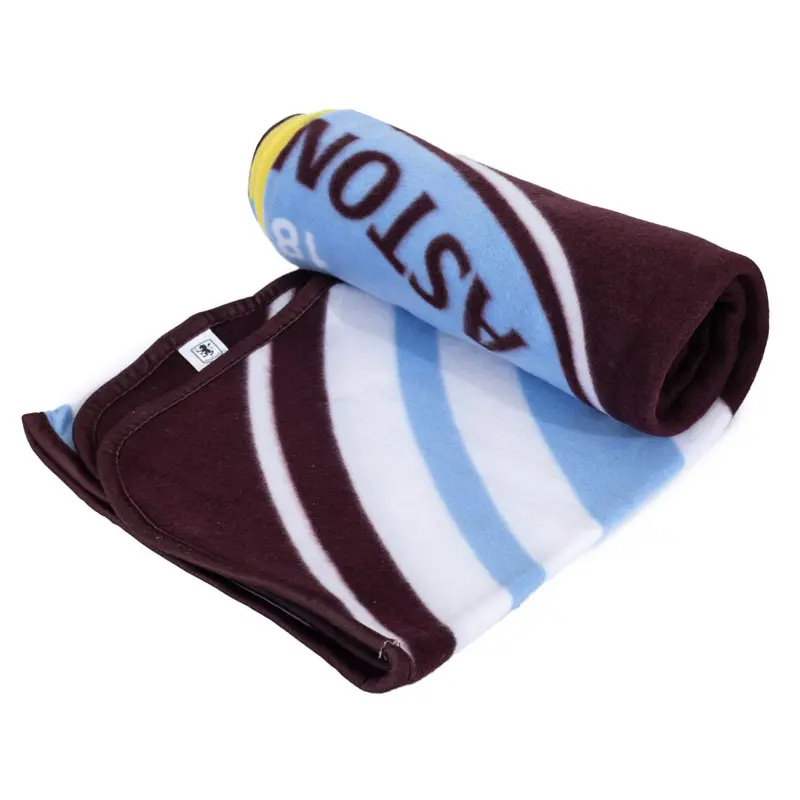 Aston Villa FC Pulse Fleece Blanket - Soft and Cozy 1