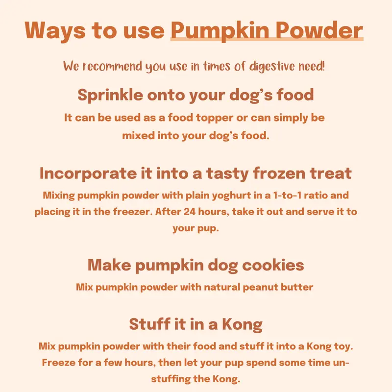 Buddy & Lola | Pumpkin Powder for Dogs | Helps with Dog Constipation & Diarrhoea | Canned Pumpkin Puree Alternative | Bursting with Dog Vitamins & Essential Nutrients | Dog Gut Health Product 2