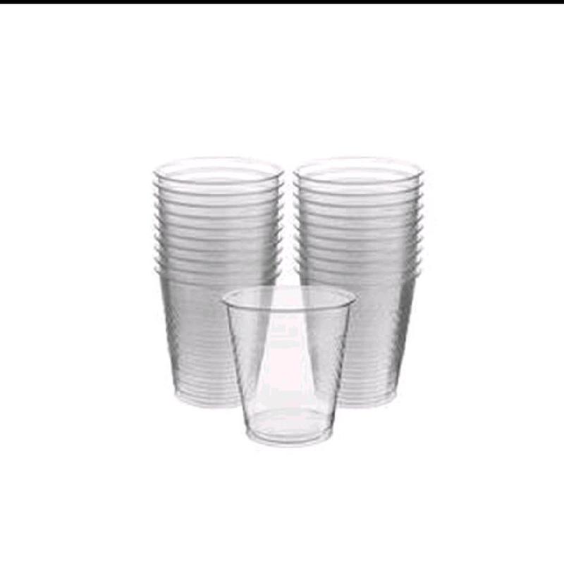 Plastic Cups & Lids Variety! - Different Sizes to Choose From - Strong Durable Recyclable Transparent Cups 2