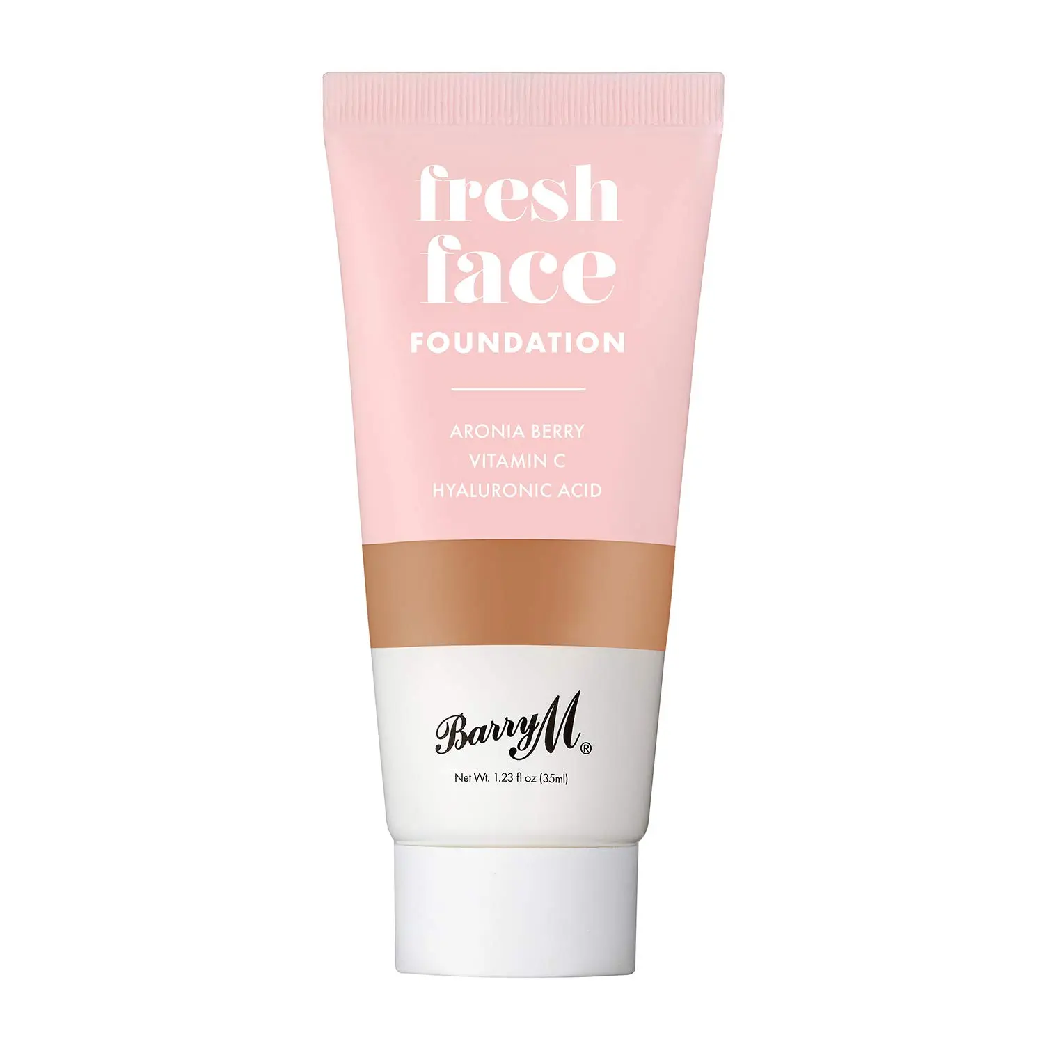 Barry M Cosmetics Fresh Face Lightweight Liquid Foundation Infused With Hyaluronic Acid And Vitamin C, Shade 13