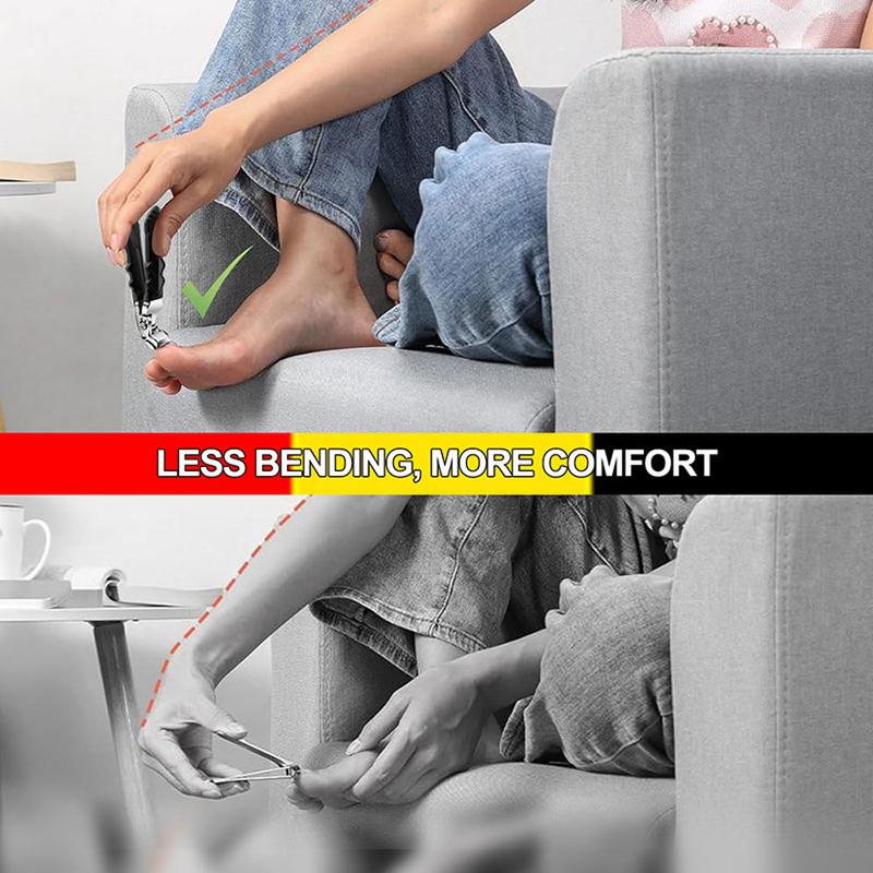 Product Introduction of Large Heavy Duty Toe Nail Clippers Cutters for Thick Nails Pro Trimmer Nipper Finger Effortless for Personal Care Manicure Stainless Steel Cutics 8
