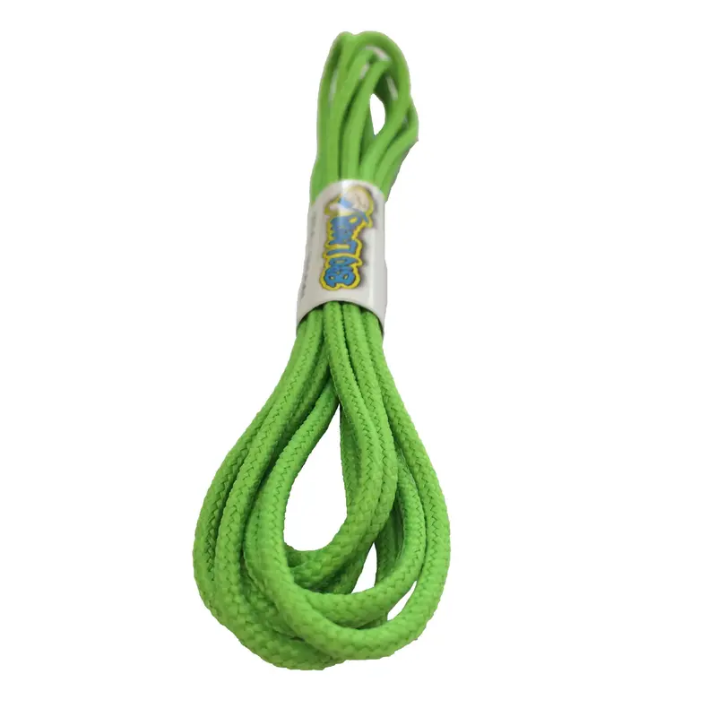 Round Neon Green Shoelaces - 3mm wide 0