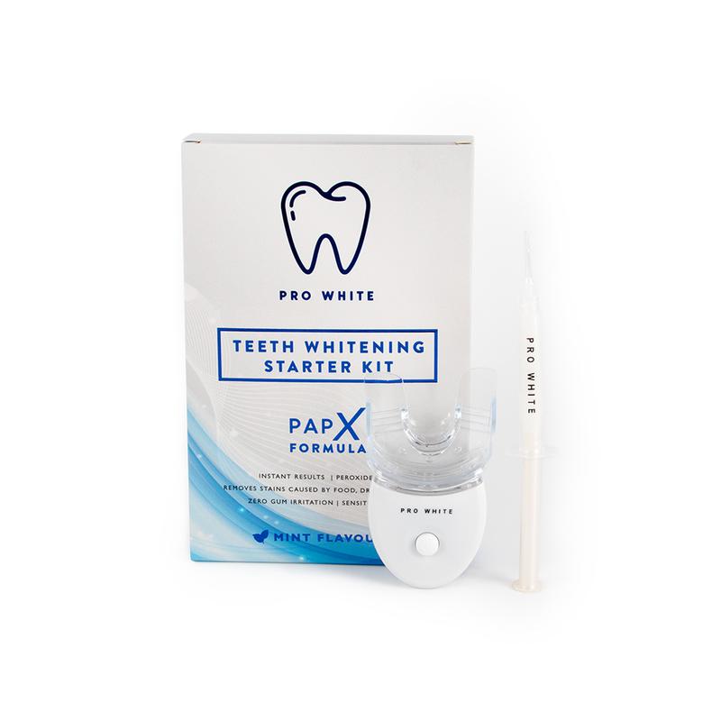 Pro White Teeth Kits - PAP-X Teeth Whitening Starter Kit for Oral Care 1