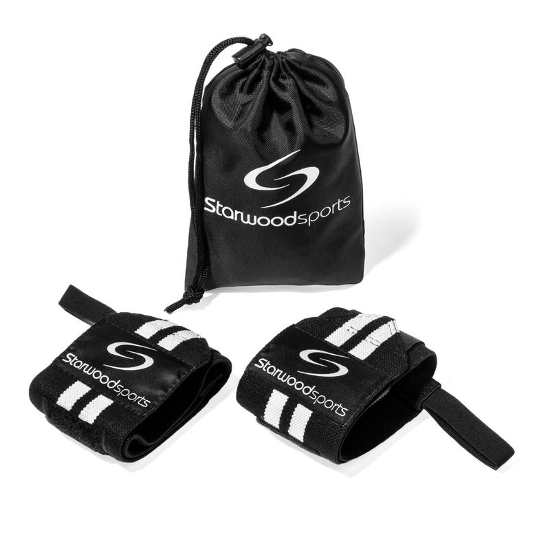 Gym Wrist Straps Wrist Support Weight Training Lifting Elasticated Gym Straps 4