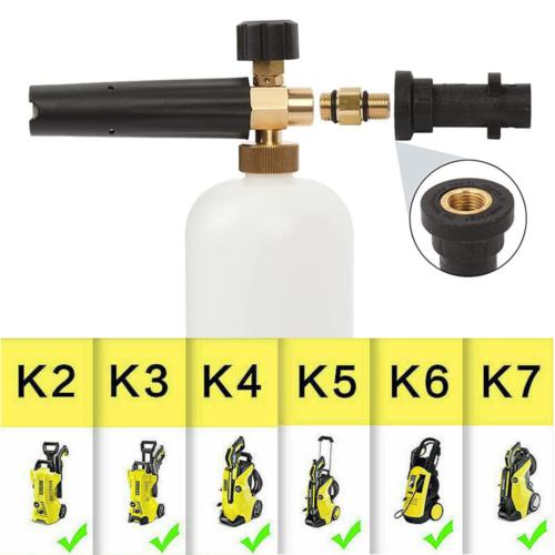Product Introduction of 1L Snow Foam Lance Cannon Bottle for Karcher K2-K7 Car Pressure Washer Gun 7
