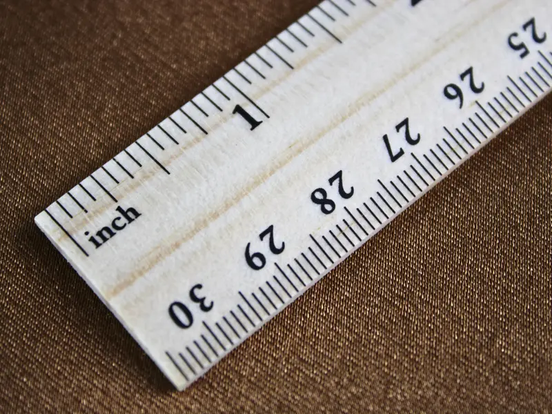 Set of 2 Personalised Wood Handmade Engraved Ruler 30 cm or 12 Inch 3