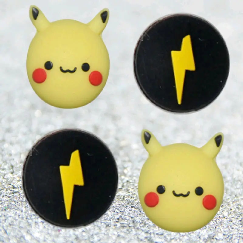 iTech Store Trends For NS Thumb Caps & Grips for NS OLED & NS LITE Consoles - 4PCS - Gaming Accessories 0