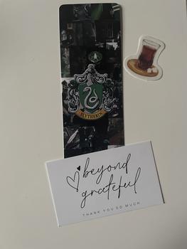 Product Review of Harry Potter Slytherin Theme bookmark from a**o 0