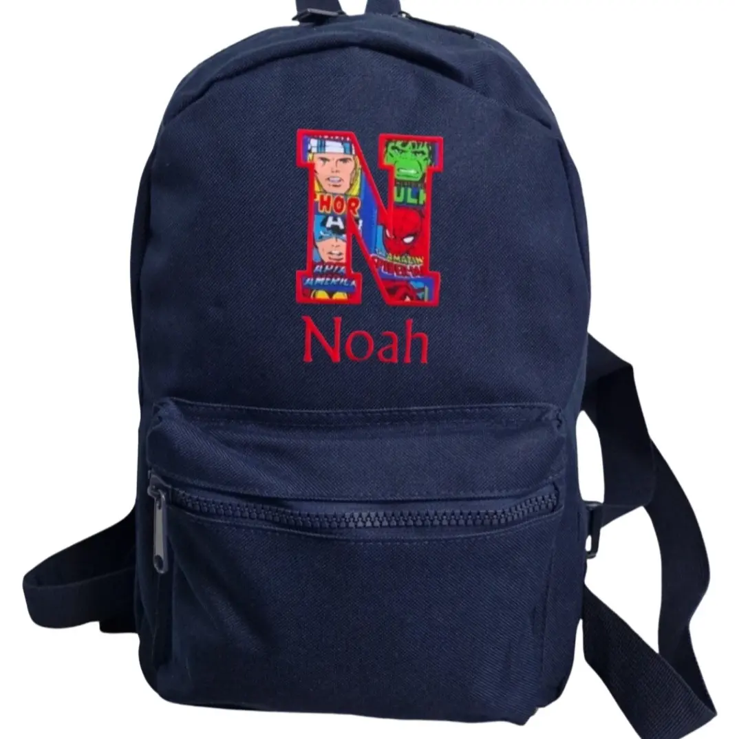 Custom Embroidered KIDS Backpack  Nursery Rucksack • Fast Delivery Design