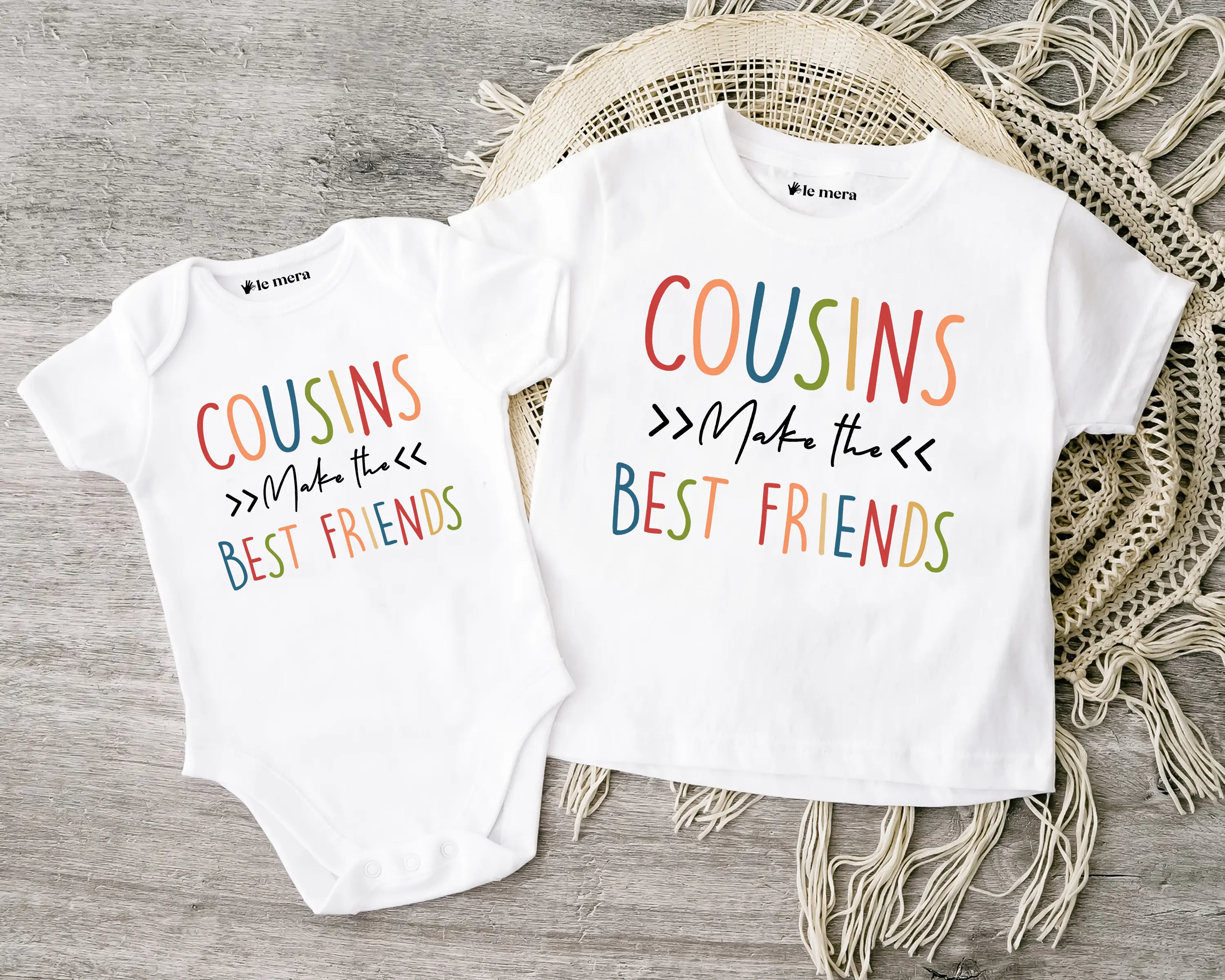 Cousins Make The Best Friends Matching T-shirt Pack