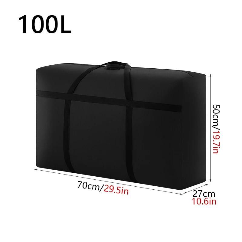 Extra Large Waterproof Moving Luggage Bags Laundry Shopping Bag foldable luggage travel bag Large Capacity Quilt Organizer Cases 7