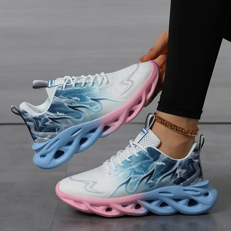 36-45 Large Size Women's Shoes Lightweight Slip-on Flat Shoes Twist Shoes Women's Casual Sports Shoes Thick Sole Light Lace-up Women's Single Shoes Footwear Closed Girl Athletic Sneaker Runner Black 1