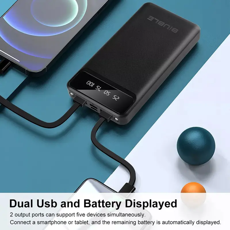90000000mah Power Bank USB-C Pack Backup Battery Fast Charger For Mobile Phone 1