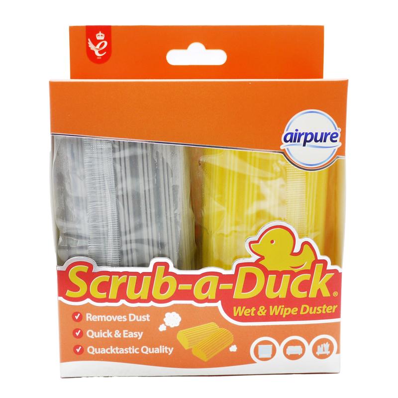 Airpure Scrub-a-Duck Cleaning Scourer and Cloth Bundle 2