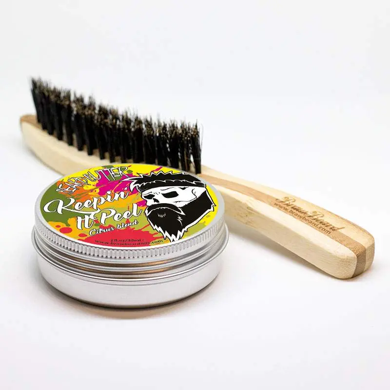 Beard Butter & Brush Kit 0