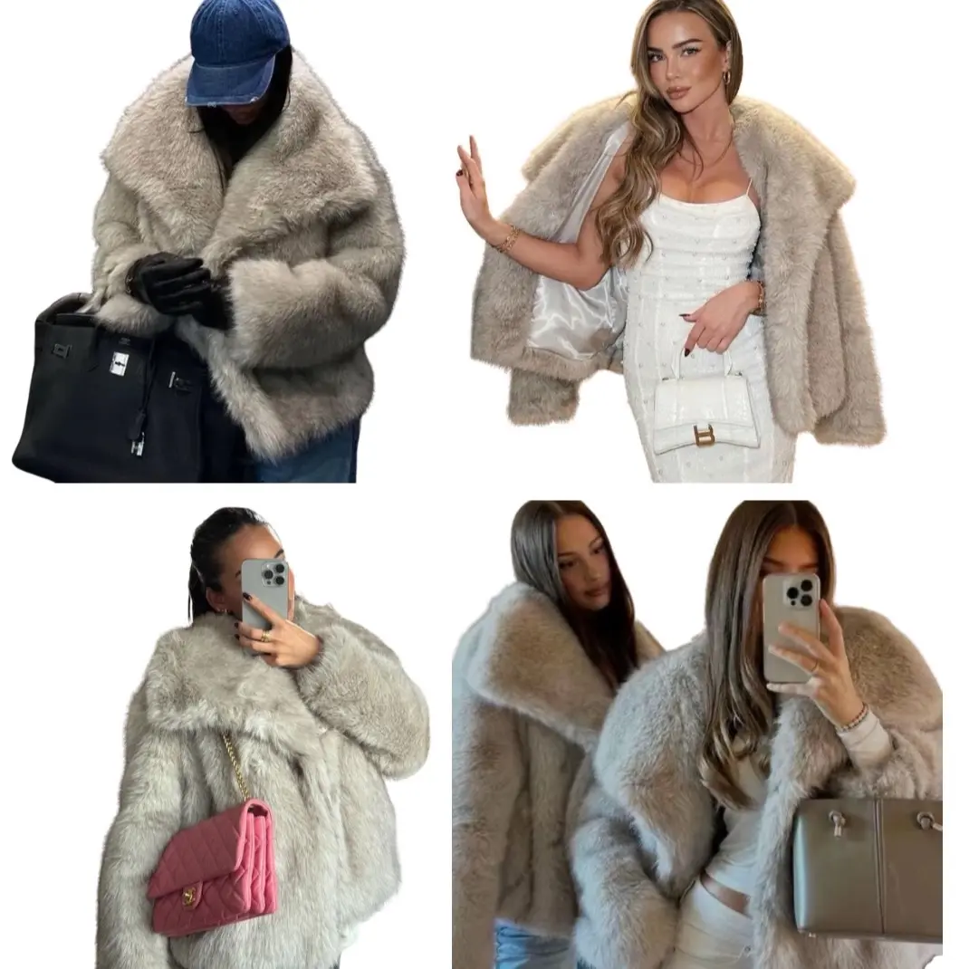 VLADA Women's Faux Fur Coat for Winter - Jackets, Womenswear