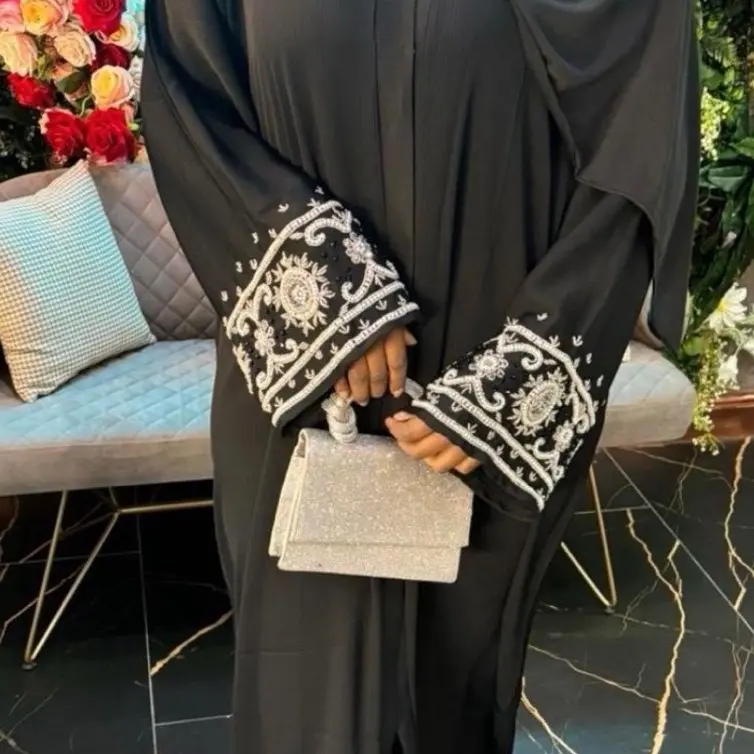 FATIMA PREMIUM HANDMADE LUXURY  ABAYA queen