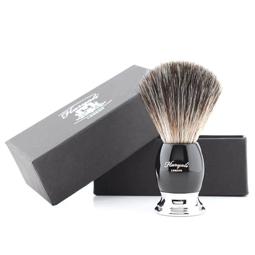 Haryali's Indigo Synthetic Black Hair Shaving Brush