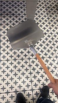 Product Review of Pizza Peel-SAAYL Aluminium 12-inch X 14-inch with Pizza Cutter from b**n 0