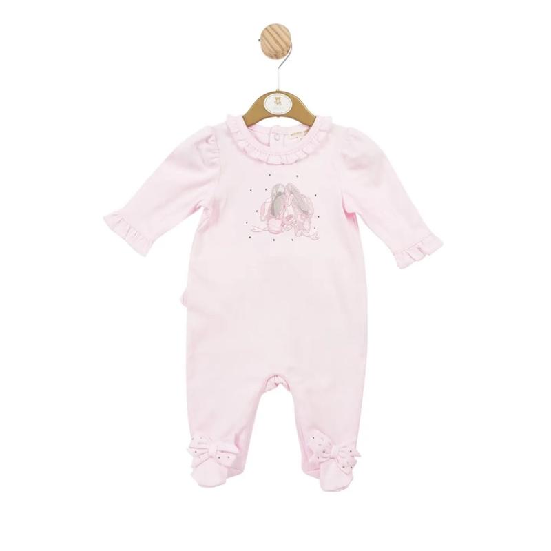 Mintini Baby girl all in One ballet Shoe design 1