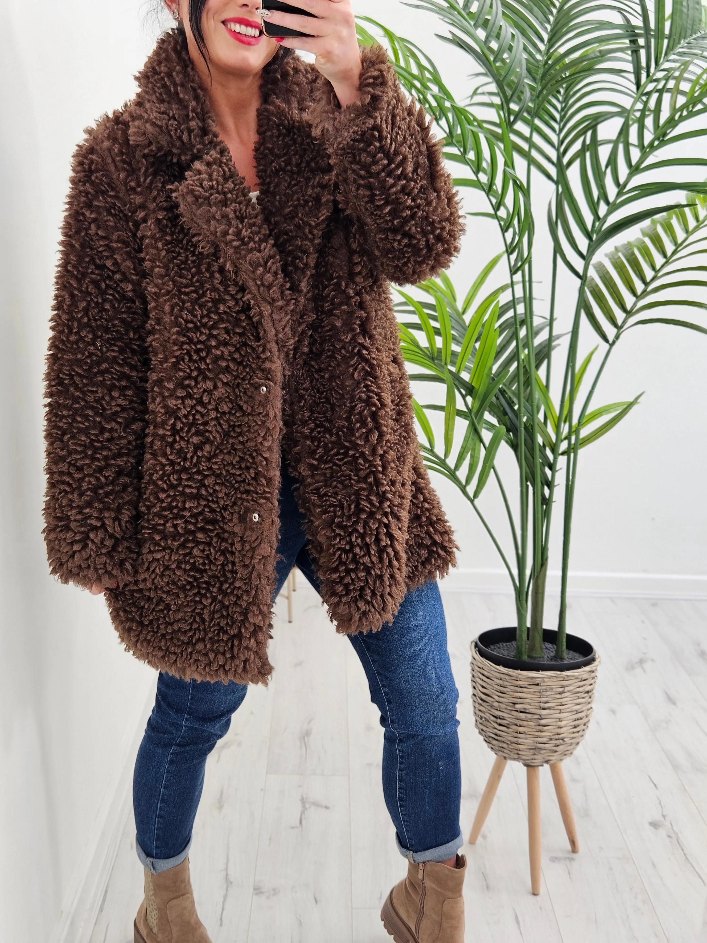 Teddy Coat (Oversized) - (choose your Colour)