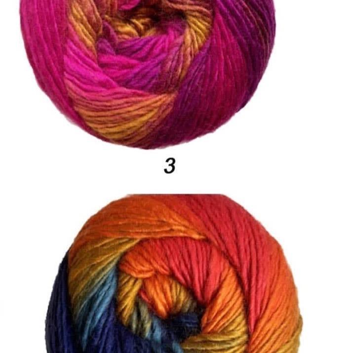 Knitco Elegant Dk 100% Acrylic Yarn Ombré Effect 1 x 150g - 420m crochet uk 4