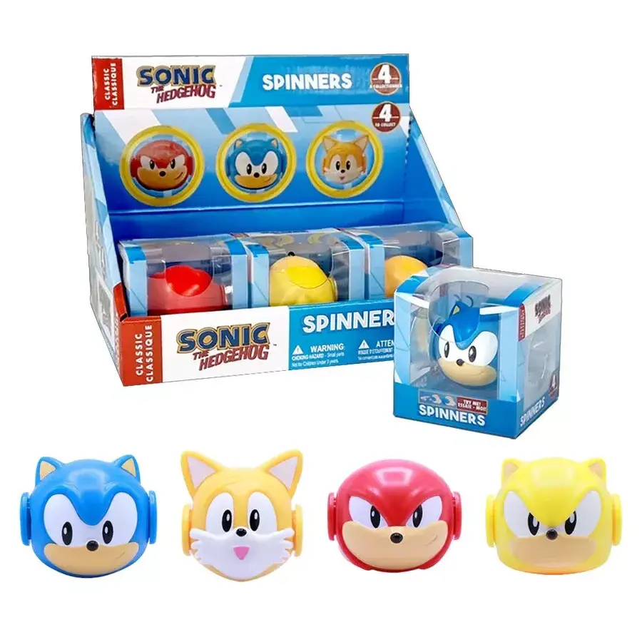 Sonic The Hedgehog Fidget Spinners