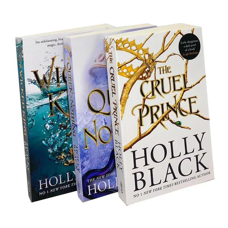 The Folk Of The Air Series 3 Books Collection Set By Holly Black The Cruel Prince The Wicked King, the Queen Of Nothing 1