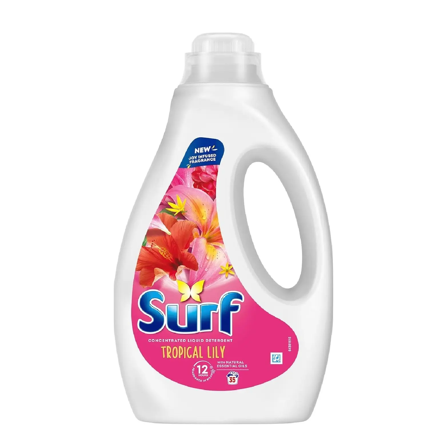 Laundry Washing with a joy-infused fragrance & natural essential oils lasting up to 12 hours in wear Liquid Detergent for brilliantly clean results 35 washes Household Scented