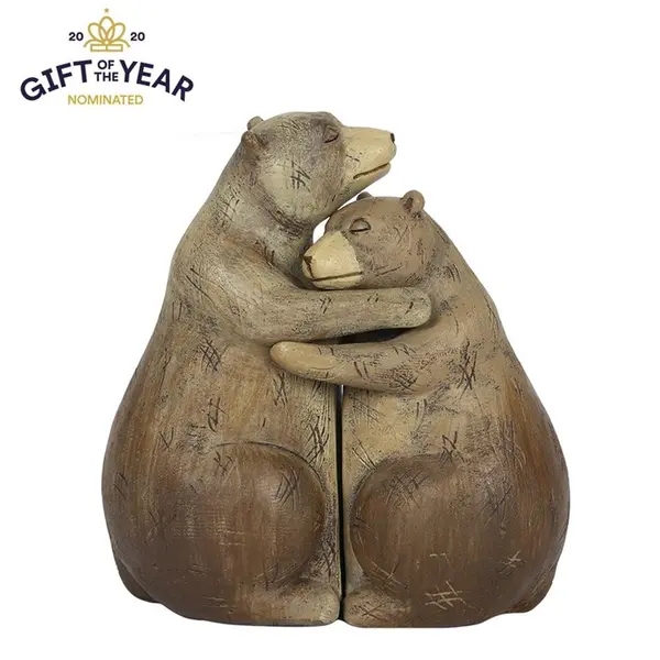 Bear Hug Couple Ornament 0