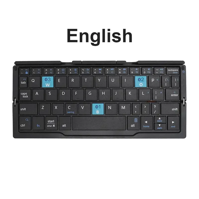 Compact Wireless Folding Keyboard 7