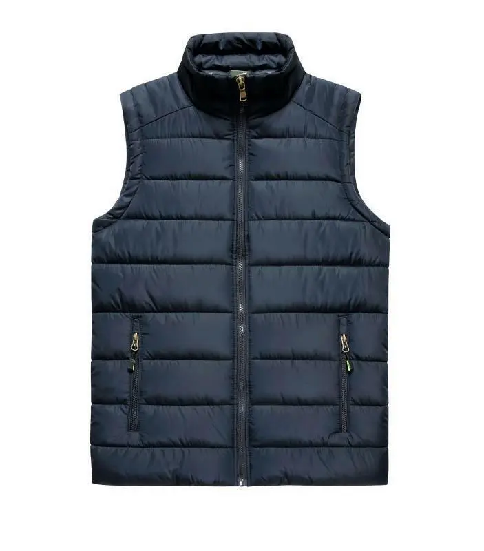 Mens Quilted Padded Gilet Outdoor Sleeveless Coat Bodywarmer Military Jkt S-2XL 3