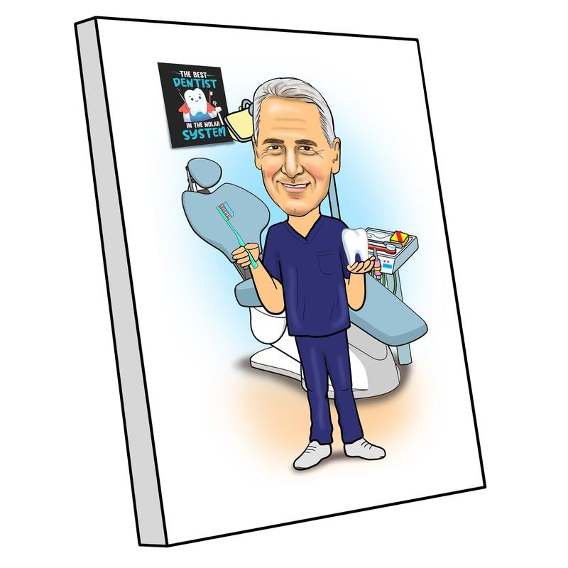 Dentist Caricature 2