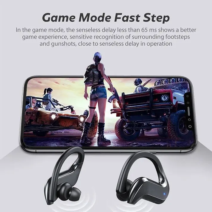MD 03 True Wireless Sport Earbuds With LED Power Display Android Audio Headphone Waterproof 3