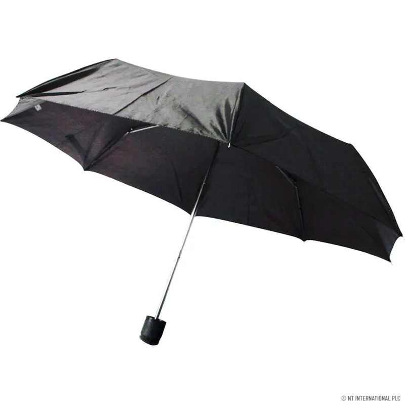 3 Fold Super Mini Umbrella Black In CDU 0