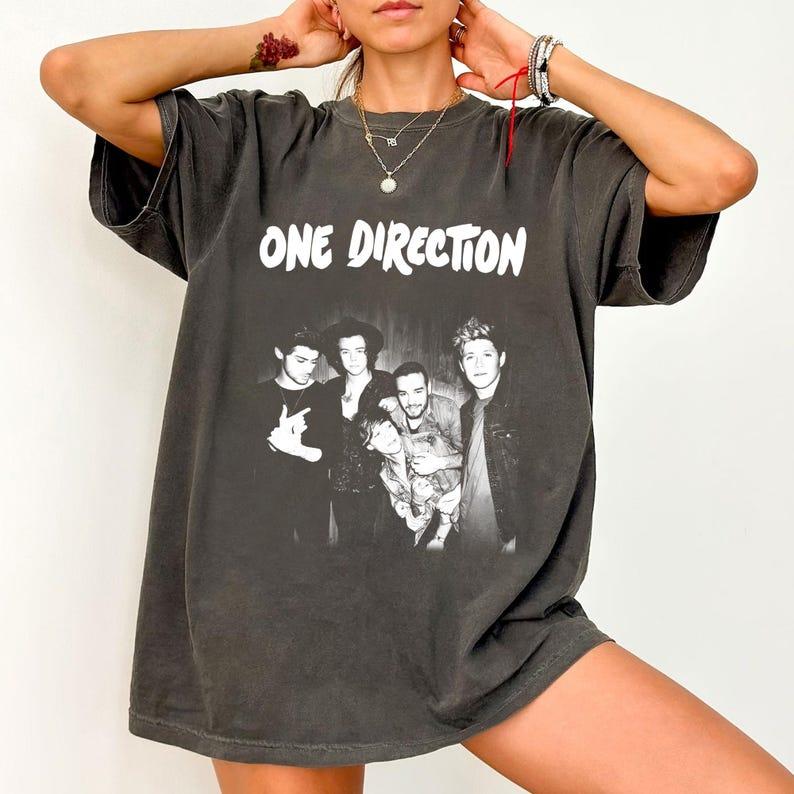 One Direction Comfort Colors Shirt, One Direction Band Shirt, One Direction World Tour Tshirt, 1D shirt, Forever One Direction T-Shirt 1