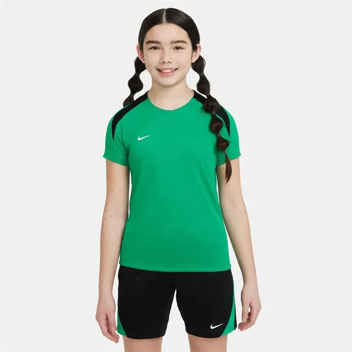 Nike Kids Strike Dri Fit Short Sleeve Global Football Top Juniors Sports 4