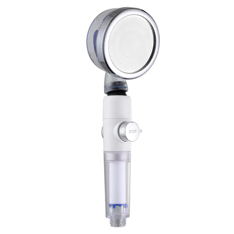 High-Pressure Hand-held Shower Filter Powerful Shower Multi-function Can Control Water Pressure 3