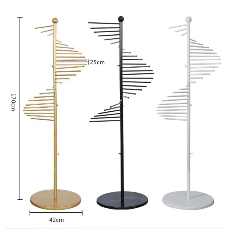 Black Luxury Hijab/Scarf Stand Organiser: A blend of Style and Modernisation 2