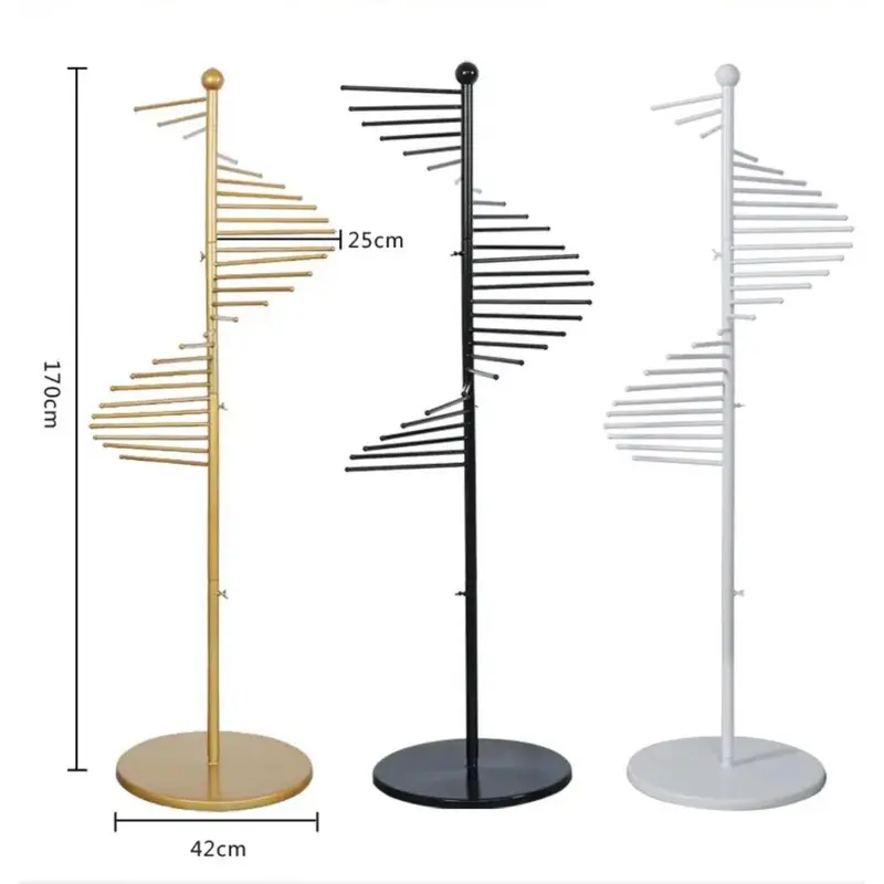 Black Luxury Hijab/Scarf Stand Organiser: A blend of Style and Modernisation 2