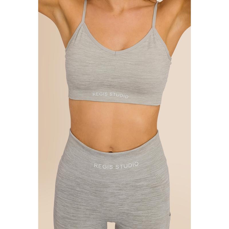 Women's Recycled - Multi-Sport Flex Bra - Grey Comfort Fit Comfortable Adjustable 6