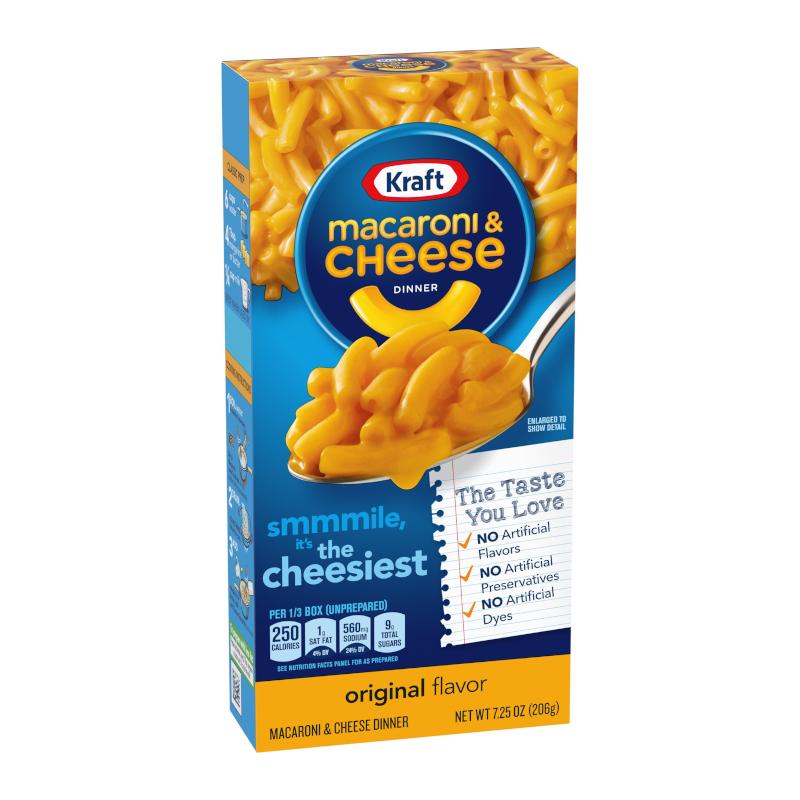 Kraft Macaroni Cheese Original - 7.25oz (206g) 1