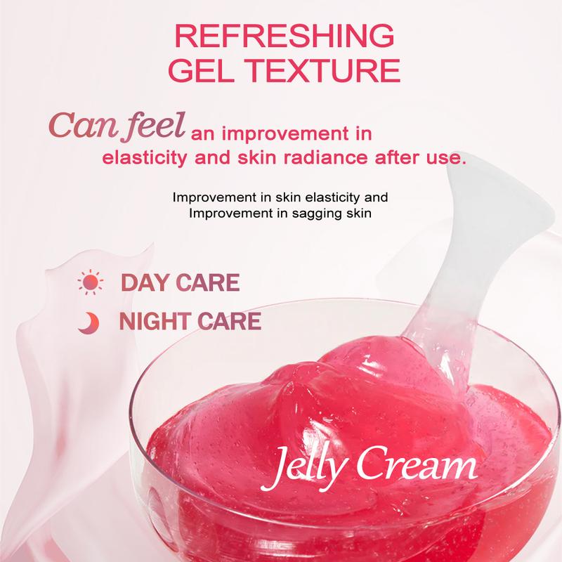 Collagen Jelly Face Cream Face Moisturiser with Niacinamide & Hydrolyzed Collagen - Boosts Skin's Barrier Hydration and Glow for All Skin Type Moisturizers Skincare Comfort Skin Repair 5