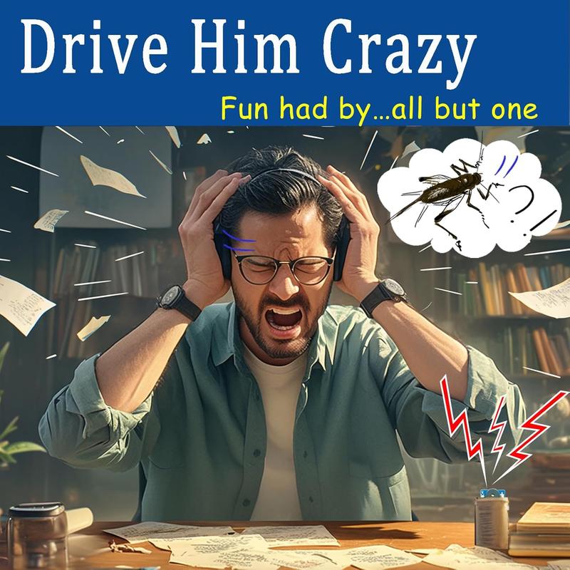 Cricket Noise Maker Prank, Hidden Beeping for Months, Funny Office Pranks for Adults (6S) 2