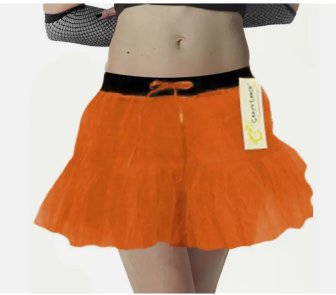 2 LAYER TUTU SKIRT GIRLS KIDS CHILDRENS FANCY DRESS PARTY NEON DANCE 5-10 YEARS 7