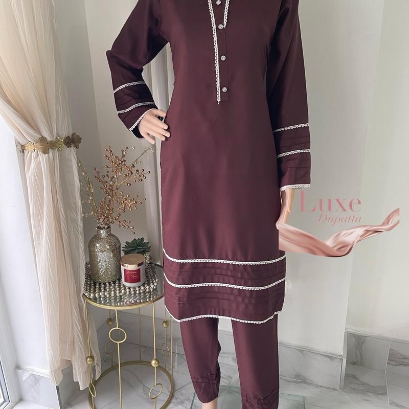 2 piece Dhanak winter wear 3