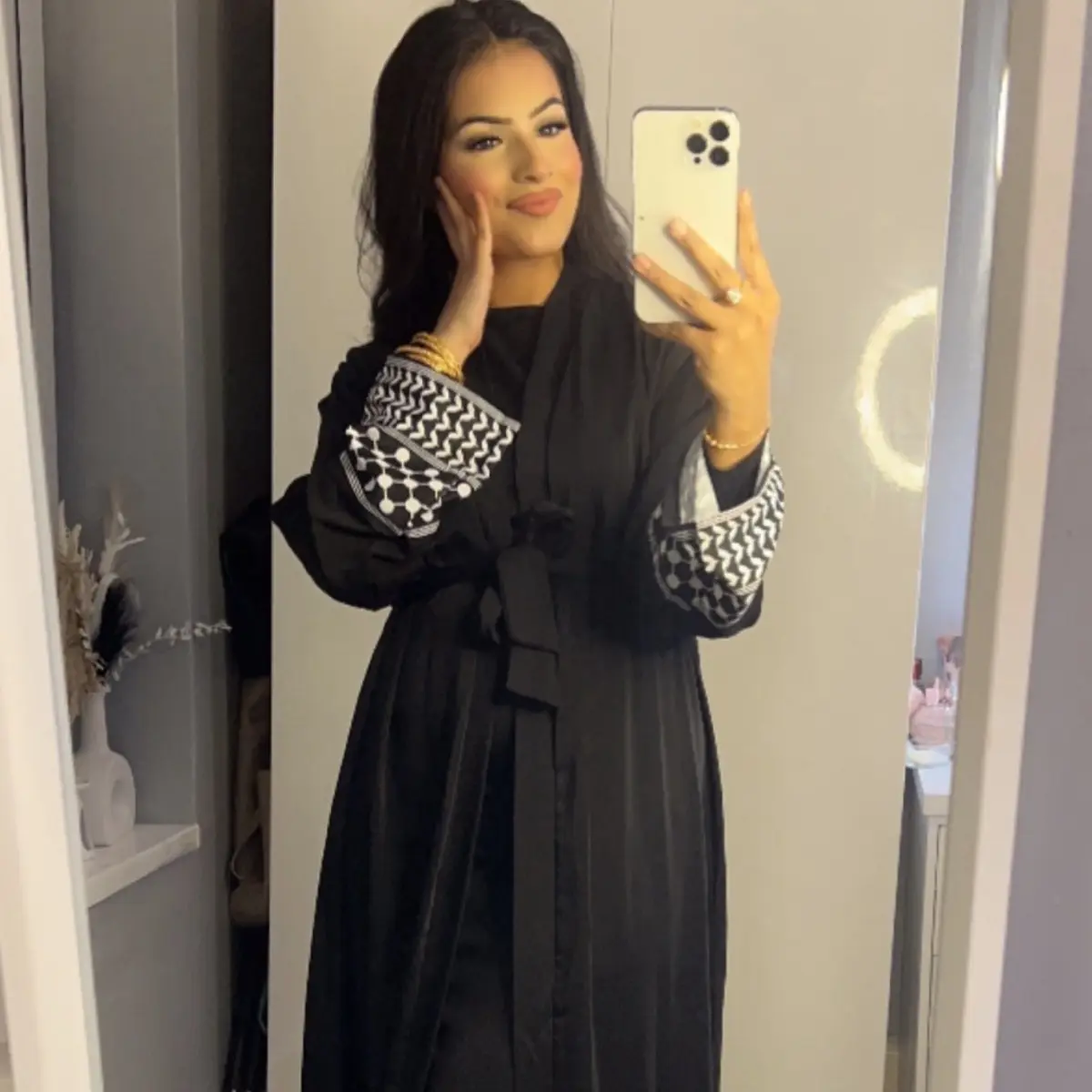 Keffiyah Abaya