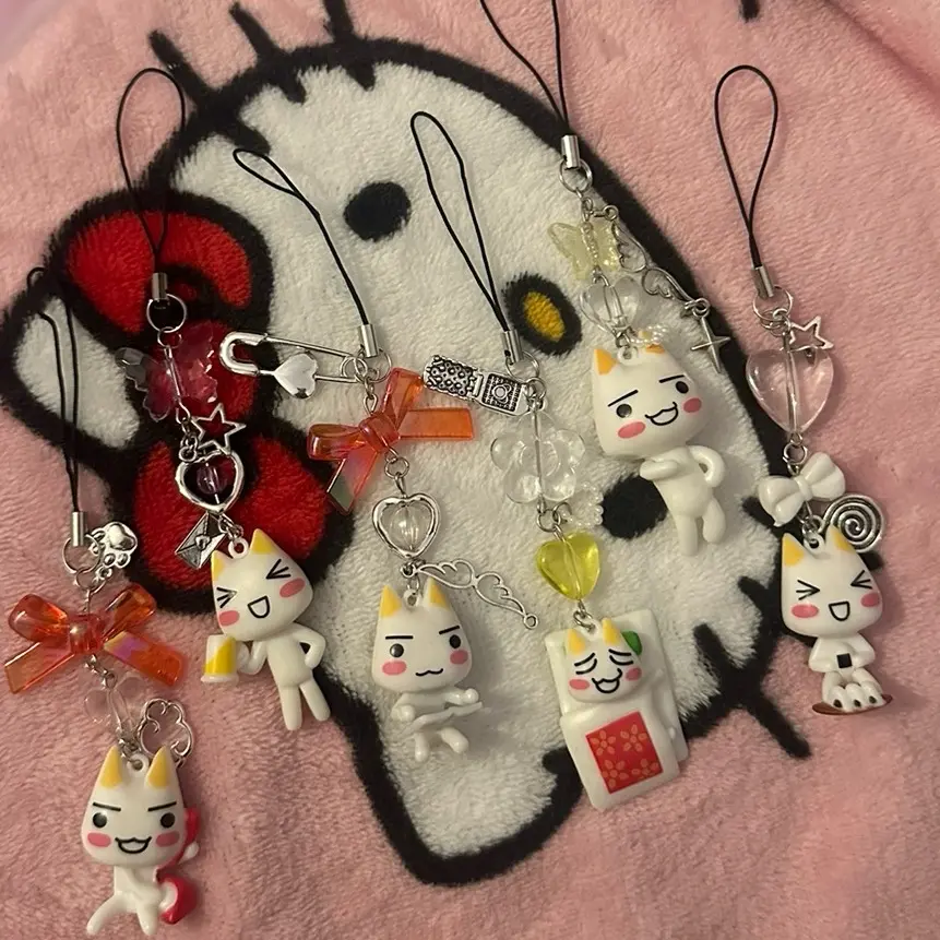 Toro Cat Handmade Keychain